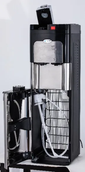 high quality stainless steel or plastic water cooler and coffee maker with self clean function