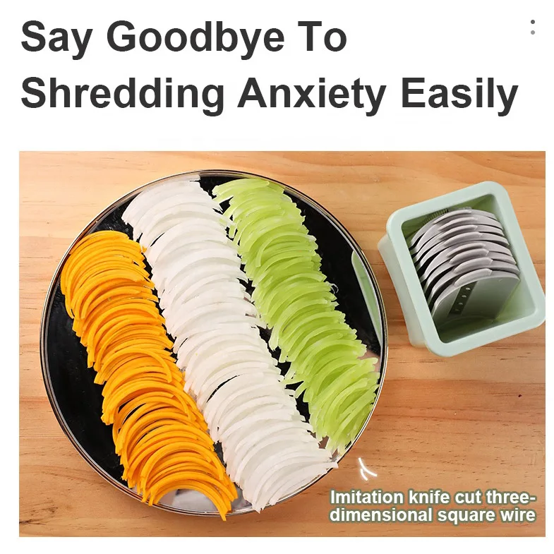 Приспособление для резки овощей бытовой измельчитель картофеля многофункциональный терка слайсер лимона кухонные