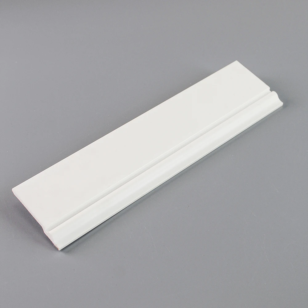 Eco-Friendly PS PVC Skirting Board for Home Decoration Modern Interior PS Flooring Accessories for Home Use