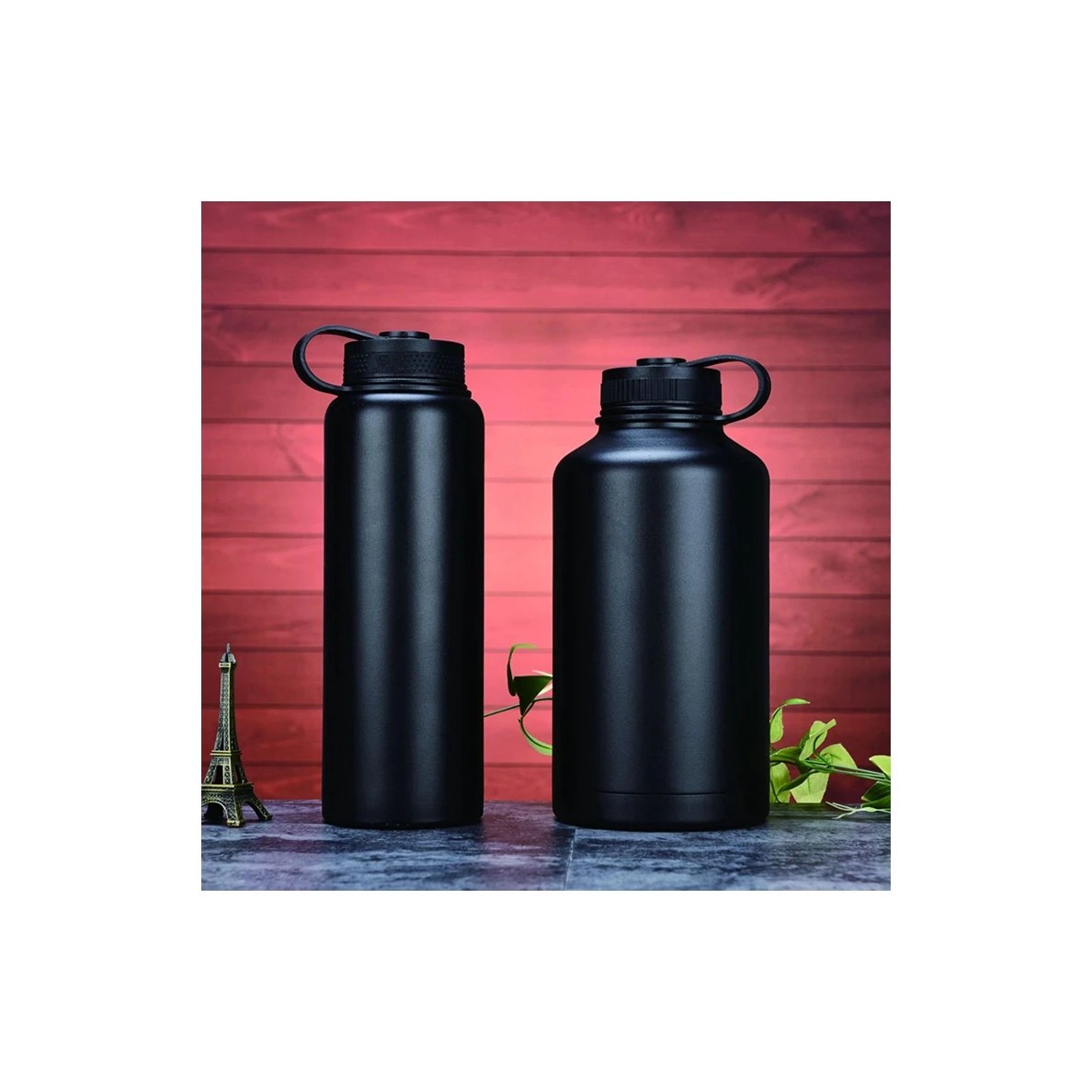 
Double Vacuum Thermos Insulated Stainless Steel Kettle Vacuum Travel Kettle Simple And Portable Business Cup 