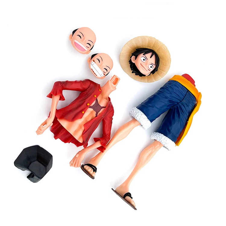 Hot Sale Products 26.5cm d Luffy PVC Action Figures Luffy Cartoon Character Model Anime Figure Toys  Anime Resin Model Toy