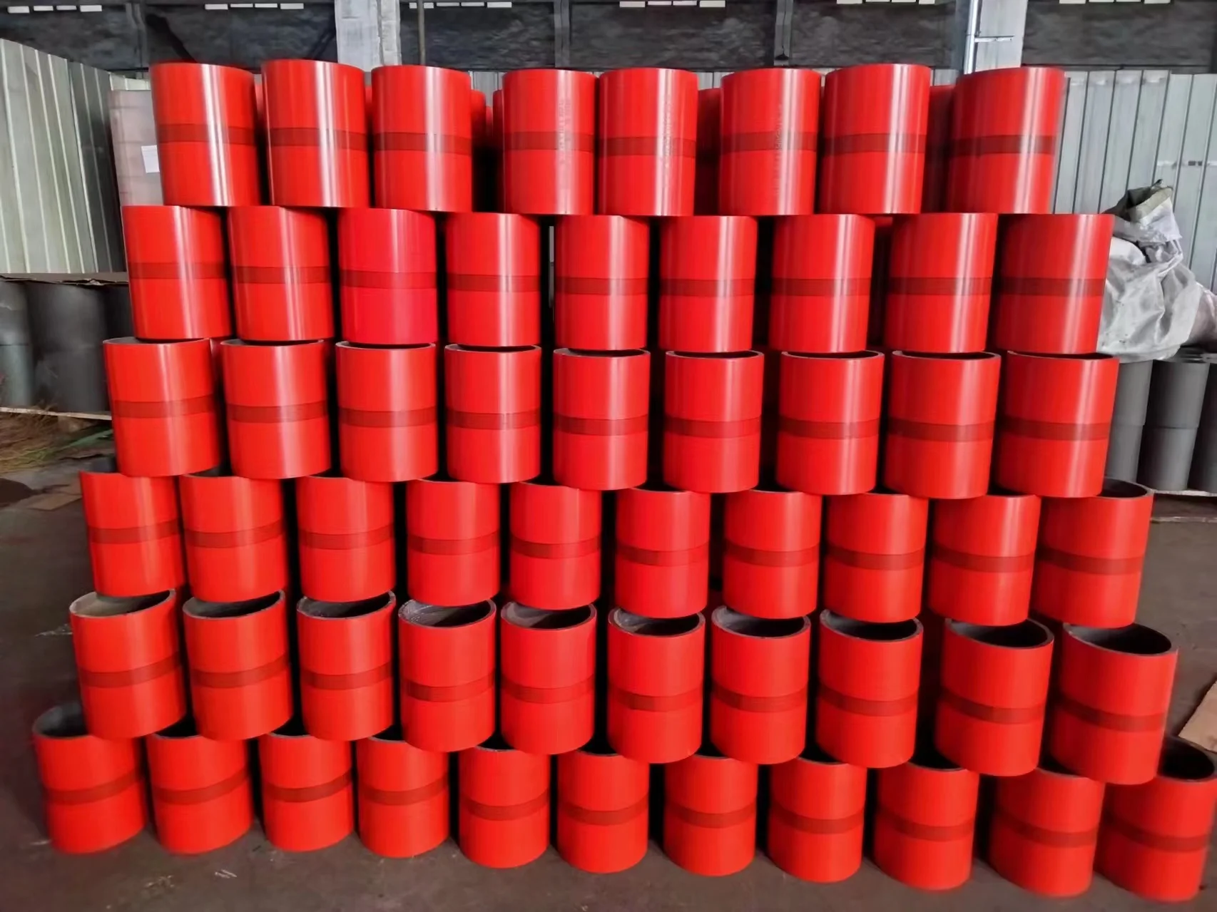 API 5CT TUBING AND CASING COUPLING N80 L80 P110  K55 J55 L80 NU EU FOR OIL PIPE2-7/8 2-3/8 3-1/2