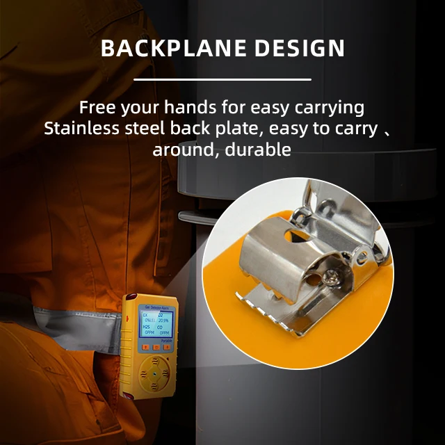 Portable 4 in 1 gas detector natural diffusion model kp826