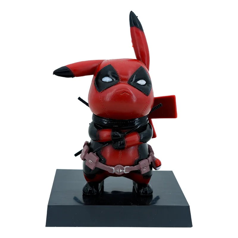 Хит продаж фигурка покемонированного мертвого бассейна для косплея фигурки pika chus модель детей покемонированные игрушки