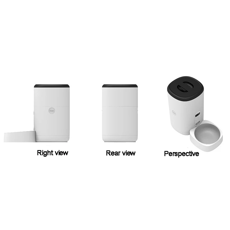 HANDOU Dog Cat Smart Pet Feeder Camera Wifi  Smart Mobile Phone App Remote Control Microchip Automatic Pets Feeder