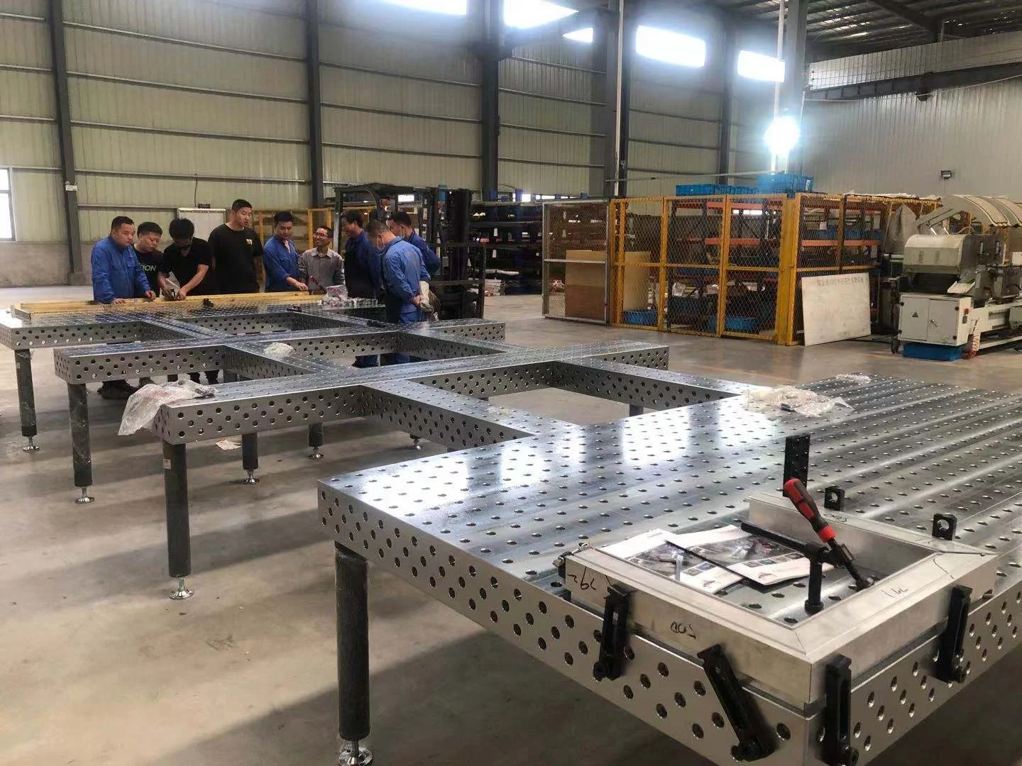 3D Welding Table blocks for extending working area and supporter for big and hihg structures