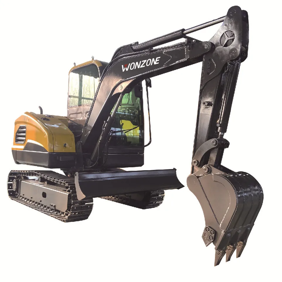 Factory Price  Earth moving machinery 1ton 4 ton micro mini excavator with free bucket for sale