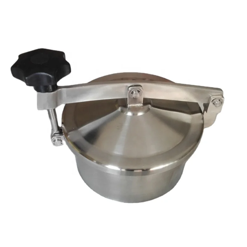 sanitary stainless steel circular manhole cover without pressure