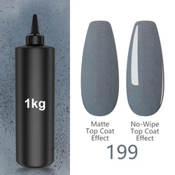 KADS 1kg Mica Gel Nail Polis Glitter Gold Sequins Flakie Nail Art UV LED Soak Off Gel Lacquer