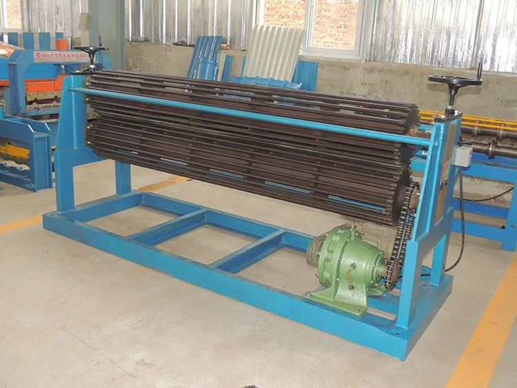 Hot Aluminum Roofing Sheet Corrugated Iron Sheet Making Machine