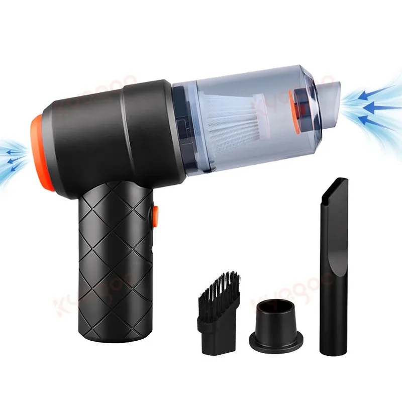 Cordless Dust Blower & Mini Vacuum Rechargeable Electric Handheld Vacuum Cleaner for Home Pc, Computer, Keyboard