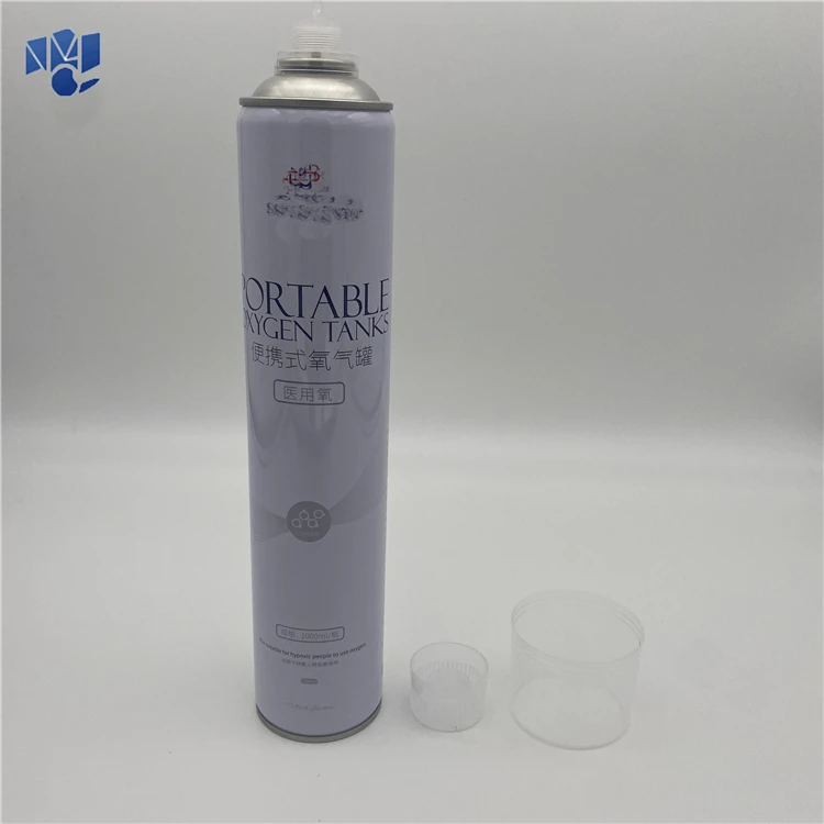 Empty 500 100 600ml black and gold tin hair spray gas air freshener threaded pump aerosol oxygen cans trade wholesale 52mm 65mm