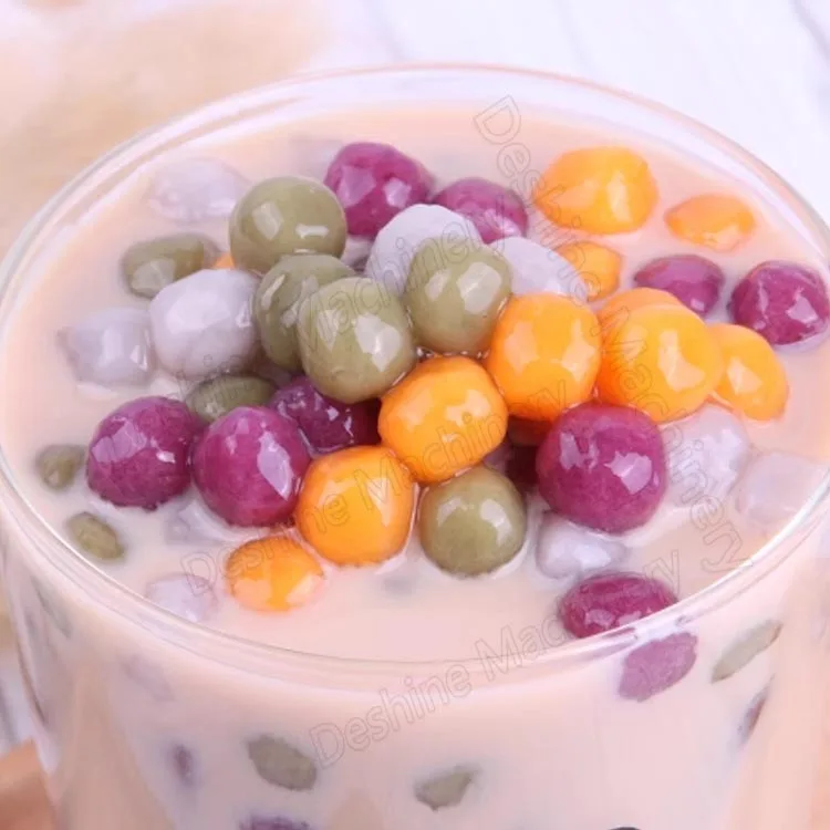 small model automatic tea pearl boba making machine