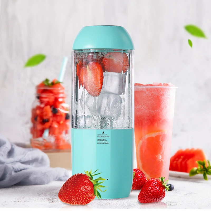 
Attractive Designs 4000wAh 17oz Plastic Travel Cups Mini Electric Portable Blender USB 