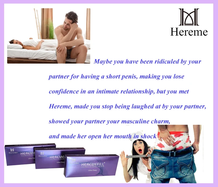 Korea Support To Order Korean Very Large Particles Of Hyaluronic Acid Dermal Fillers Penis Male Genital Filling Enlargement