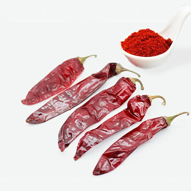 High quality water wash whole paprika pods Pimientos dulces lavados