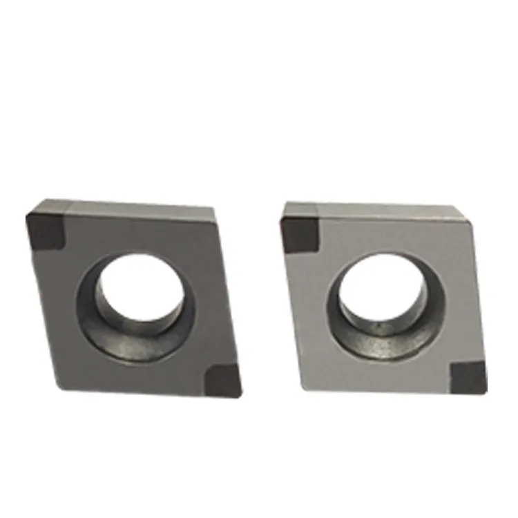 Boron nitride cutting tool PCBN composite inserts for cast iron composite plate PCBN composite plate customized Inserts