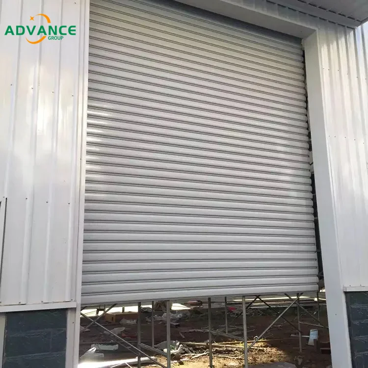 3 Hours Fire Proof Steel Rolling Industrial Doors Fire Rated Roller Shutter Door