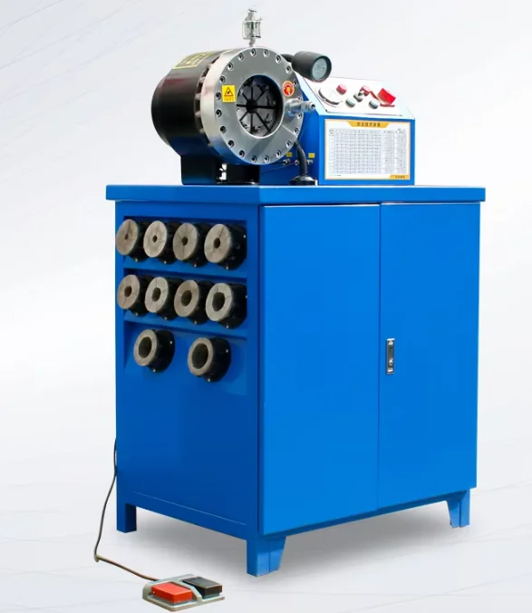 The best-selling hydraulic hose press P32 2-inch 4-wire rubber brake air conditioning hose press for excavator maintenance