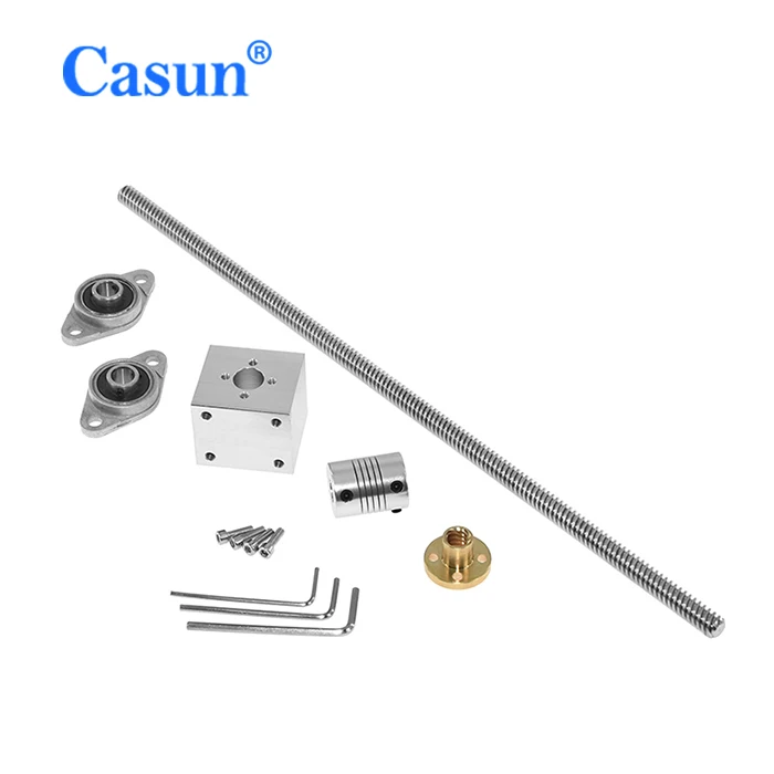 
The linear module of the Lead Screw Tr8 10 of the step motor slide CNC 3D Printer accessory 