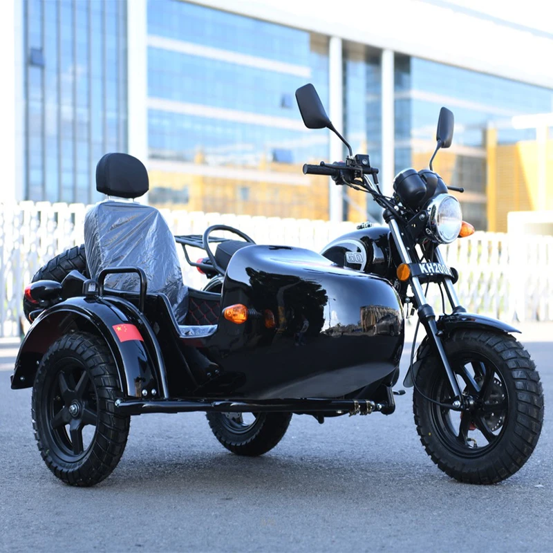 150CC/200CC max speed 59mph gasoline motorcycle sidecar