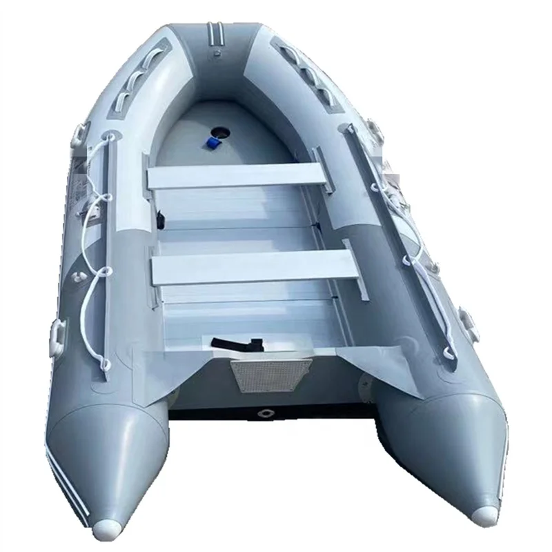 12feet 360cm inflatable boat inflatable rowing rescue boat with aluminum floor