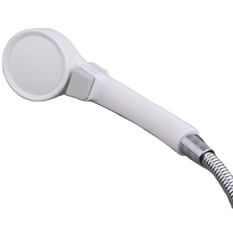 Japanese water saving enhance pressure plastic rainfall massage with switch hand shower