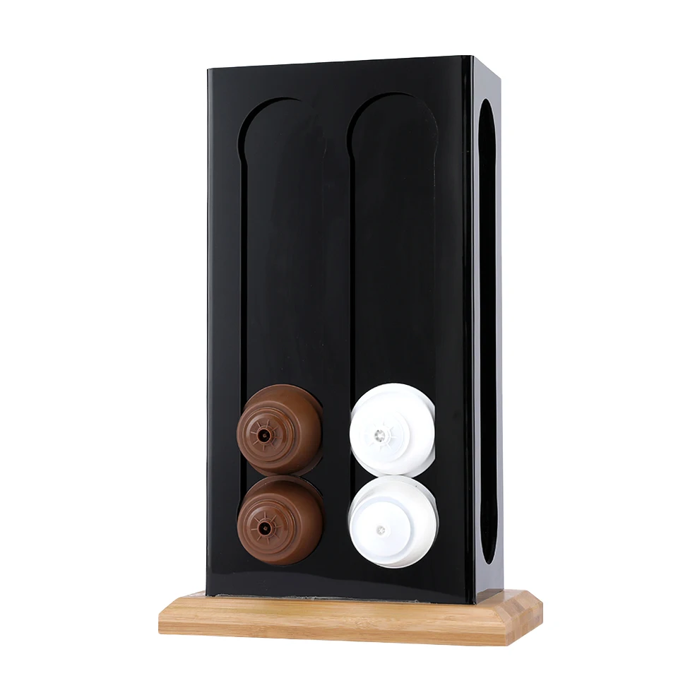 Custom Acrylic Coffee Capsule Holder K-Cup Storage Display Stand Coffee Capsule Pod Display Stand