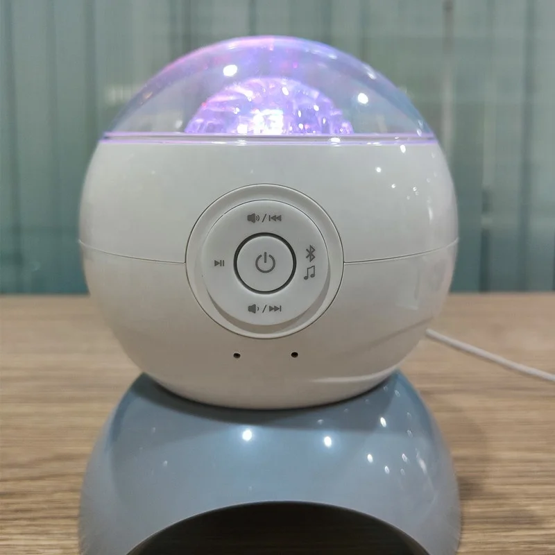 Aurora Projector Night Light With Moon and Star for Youth Light Projector with Remote