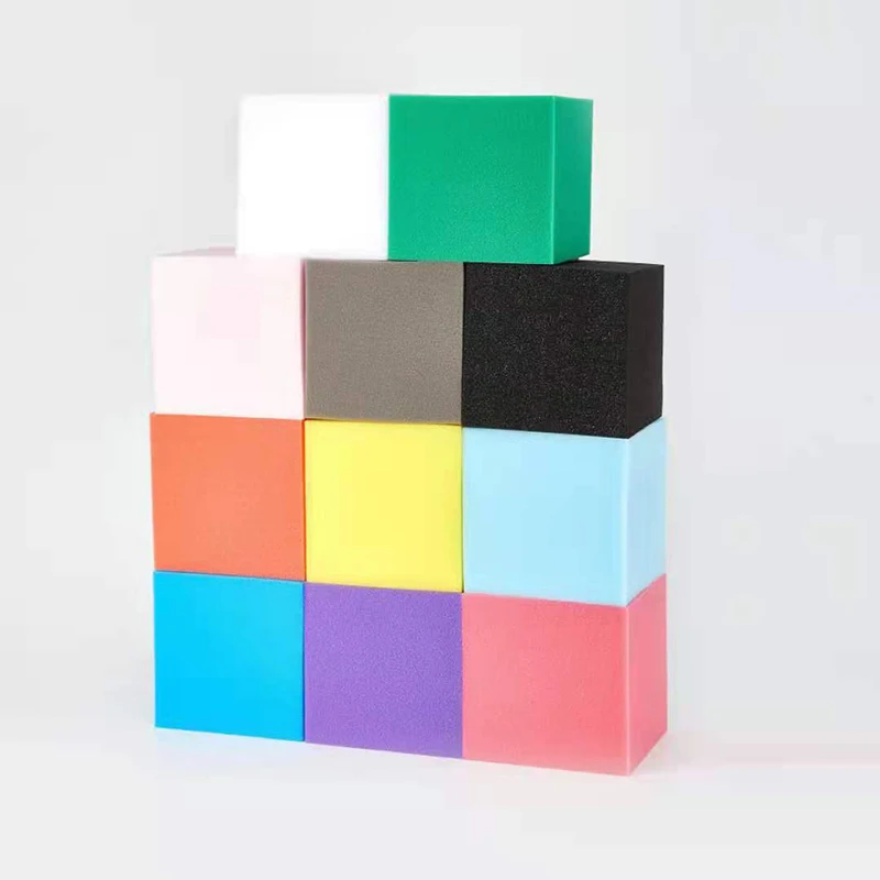 Wanfeng Custom Gymnastics Sponge Cubes for Indoor Trampoline Park Foam Pit Blocks
