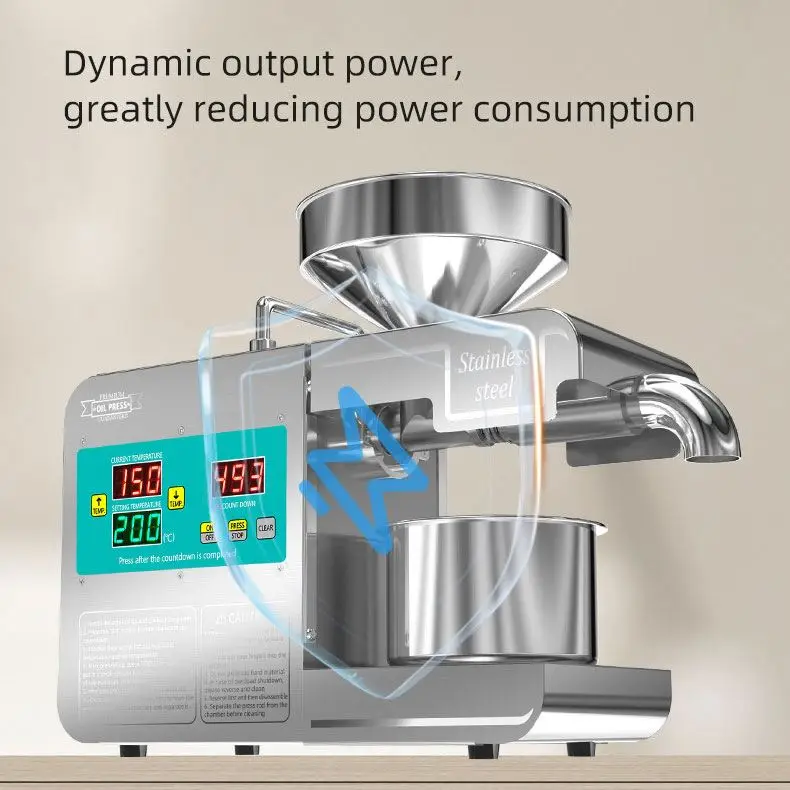 Commercial oil mill cold oil extractor machine seeds peanut nut oil press machine