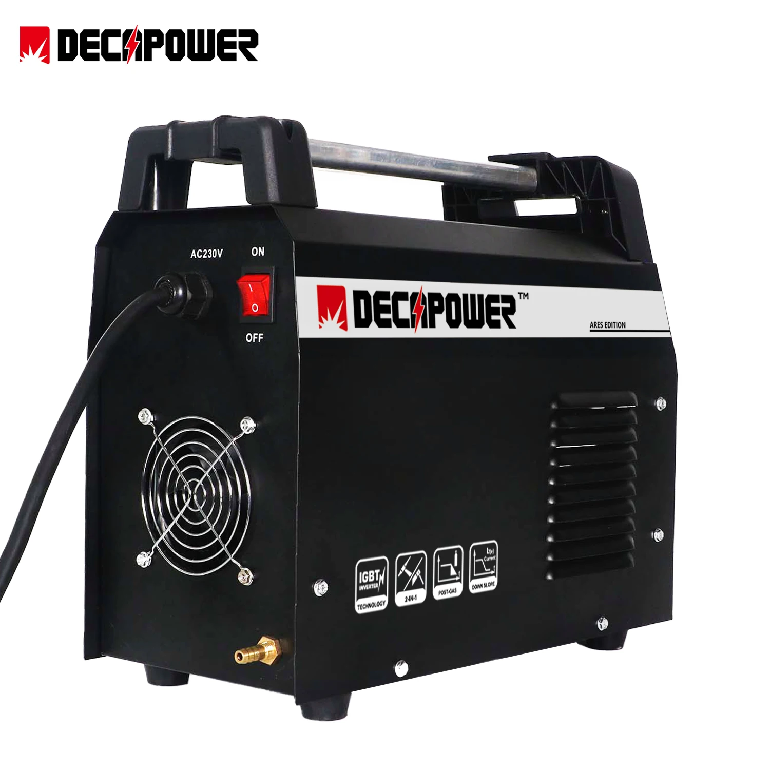 Decapower высокочастотный TIG ИНВЕРТОР СВАРОЧНЫЙ АППАРАТ 180 Ампер 220 В сварочные аппараты для нержавеющей