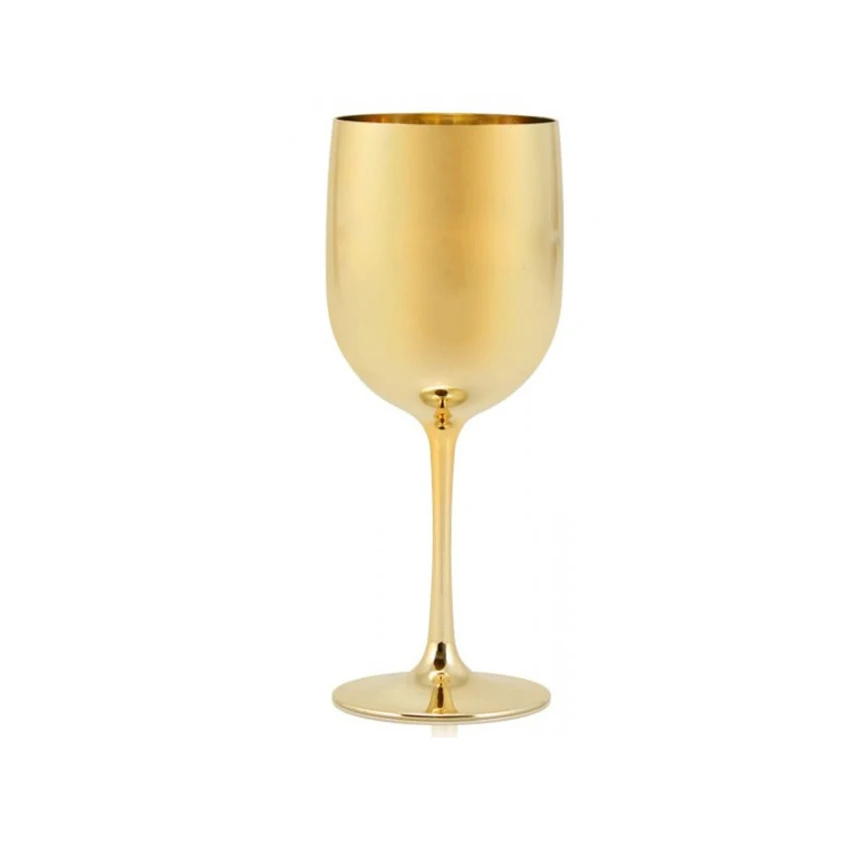 China manufacture high quality simple plastic champagne glass popular colorful customized wine glass