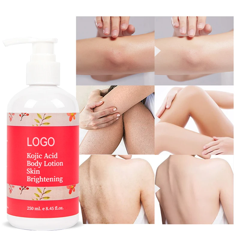 Organic Skin Shine Whitening Moisture Body Lotion Cream Kojic Acid Lotion For Skin Whitening