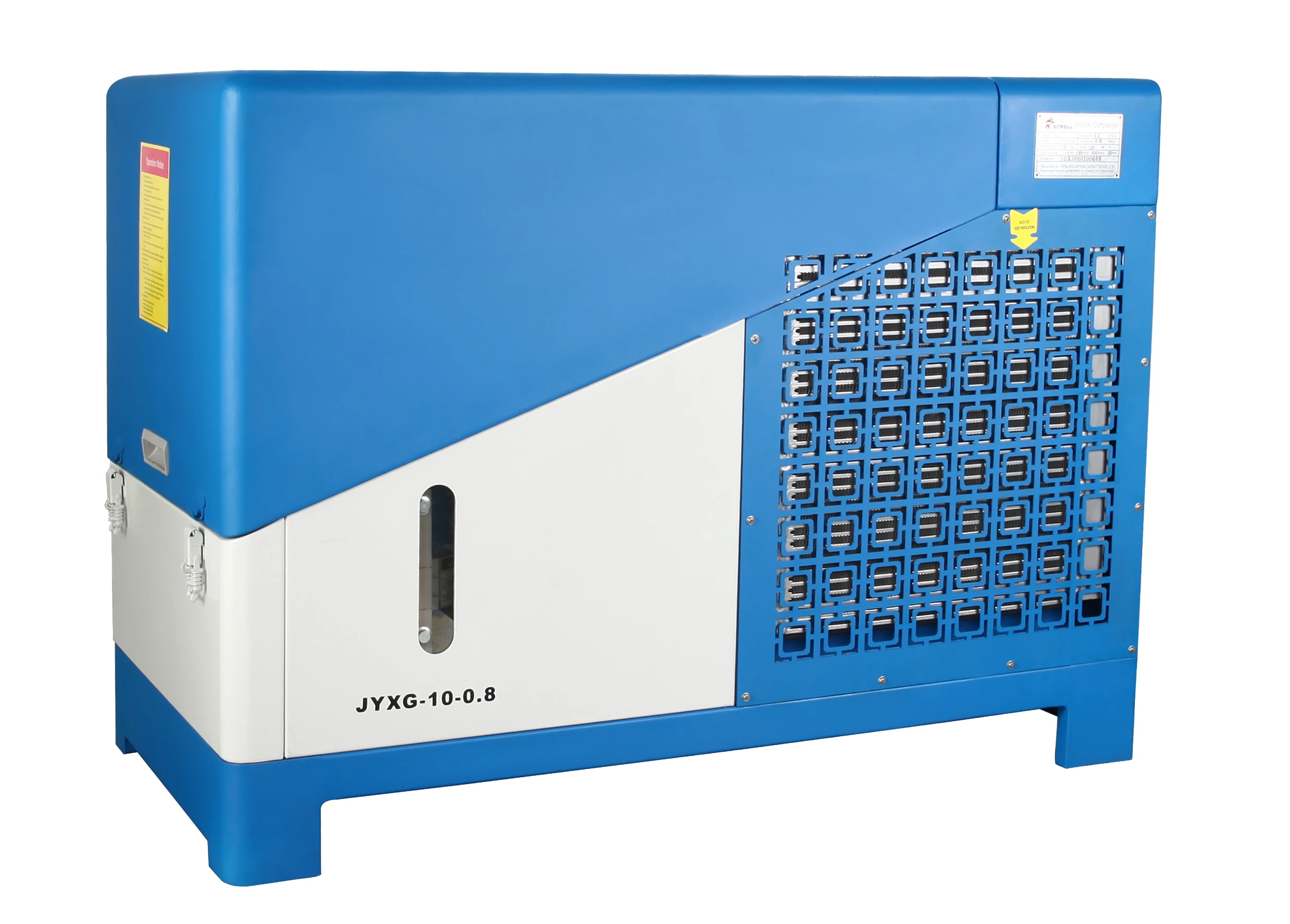 China 380v quiet industrial scroll air compressor for sale