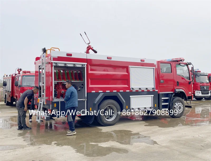 CHENGLI 6 tons fire fighting truck for sale