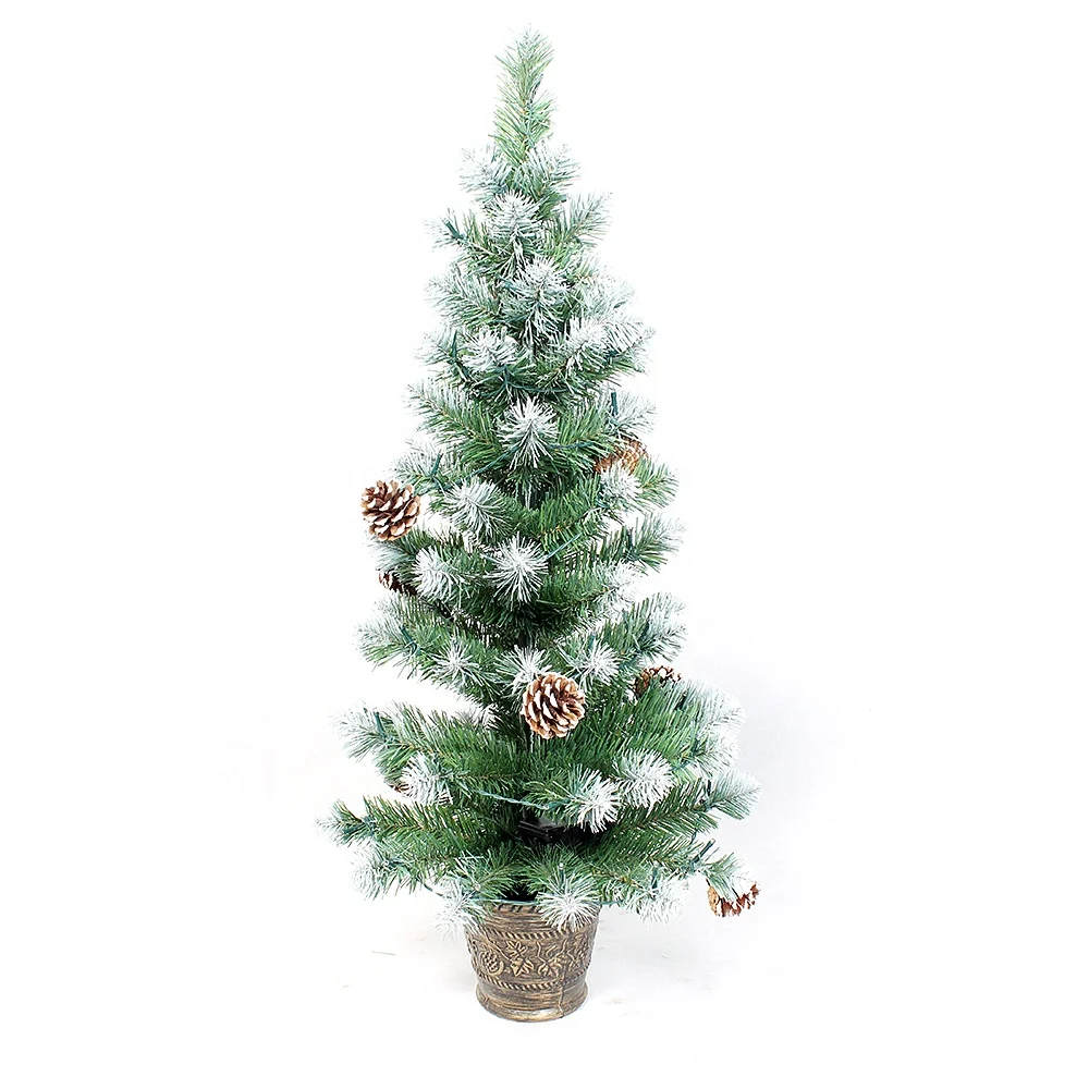 Same as Amazon wholesale  3FT Small Christmas tree white dot head 90cm Christmas tree