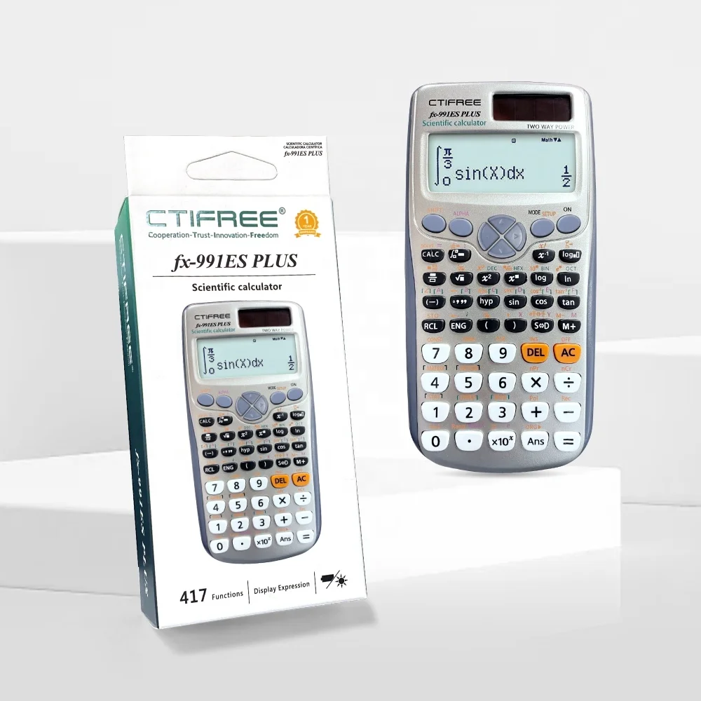 Fx991es Calculator School Multifunctional Scientific 10+2 Digits Custom Mathematical