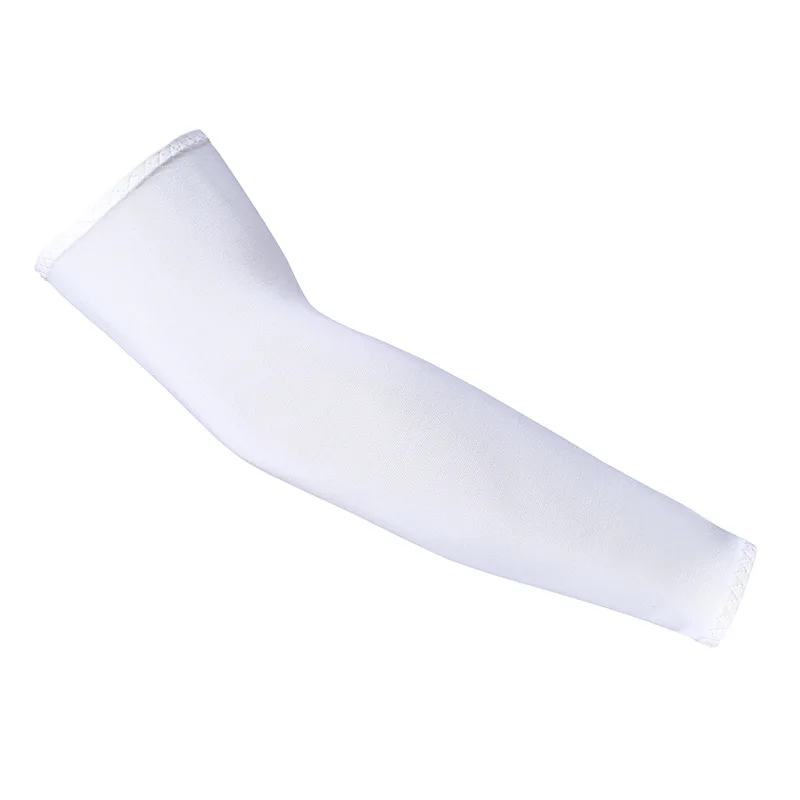 Solid color UV Sun Protection Driving/Fishing/Sport Custom Cooling Compression Cycling Arm Sleeve For Men Women Motorcycle