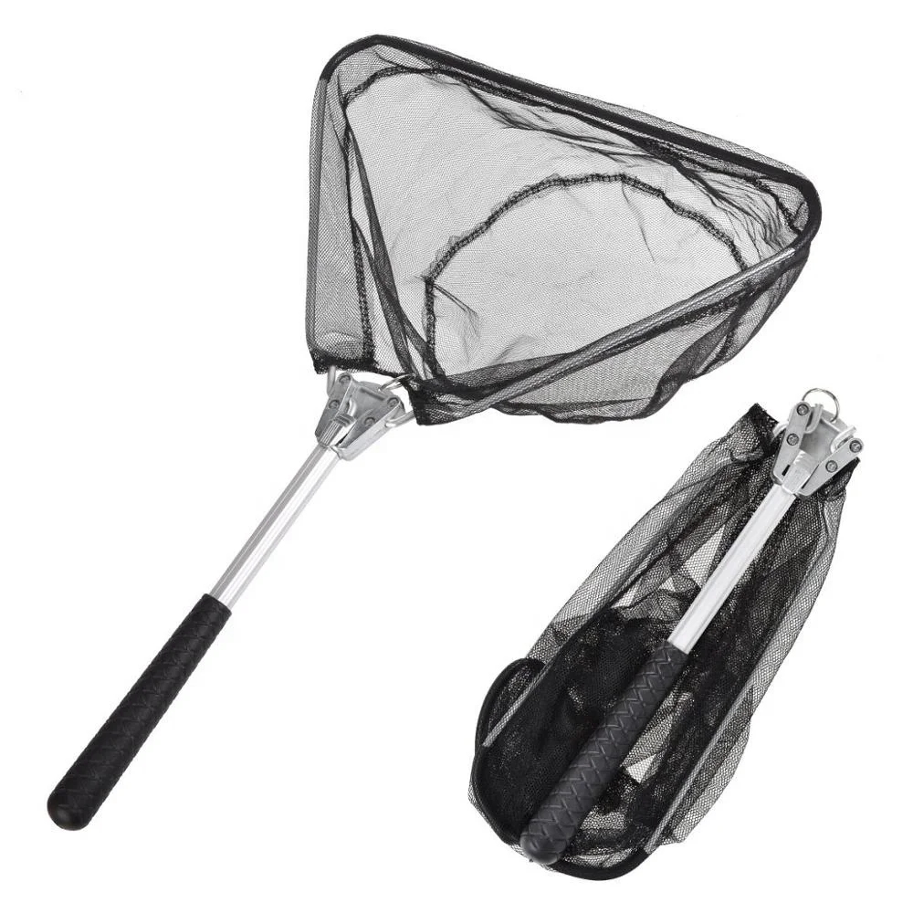 27972 Triangle Folding Fish Landing Net Aluminum Alloy