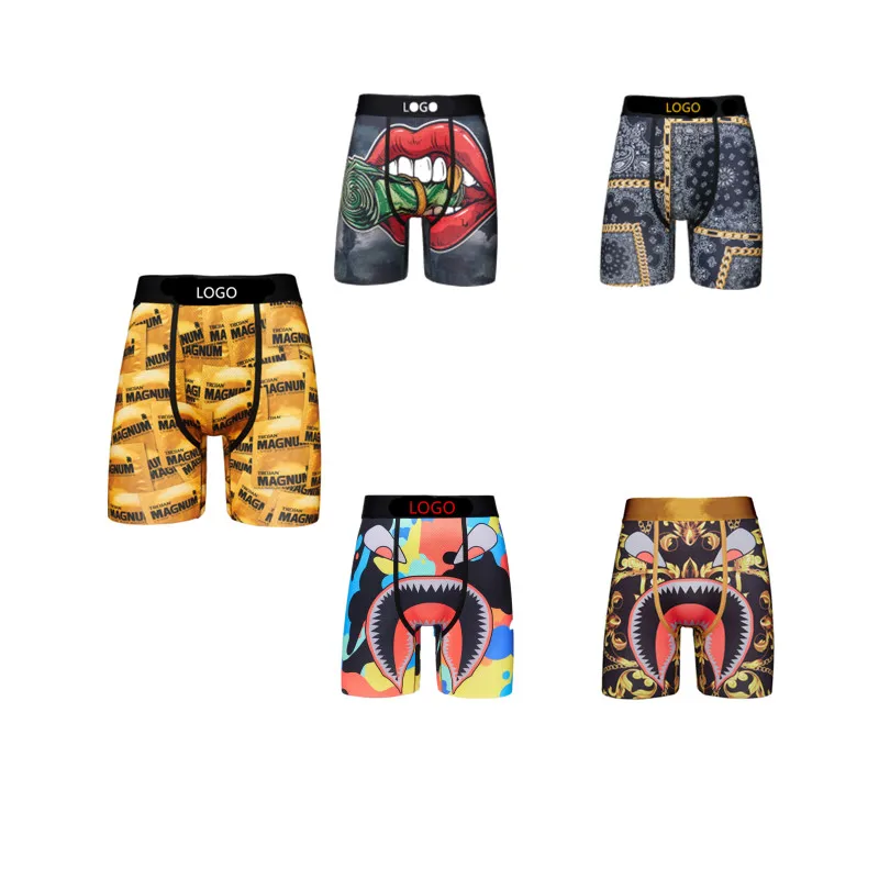 New Trendy Man Boxers Briefs Man Underwear PS2023 Polyester Swimsuits Shorts Mens Underwear