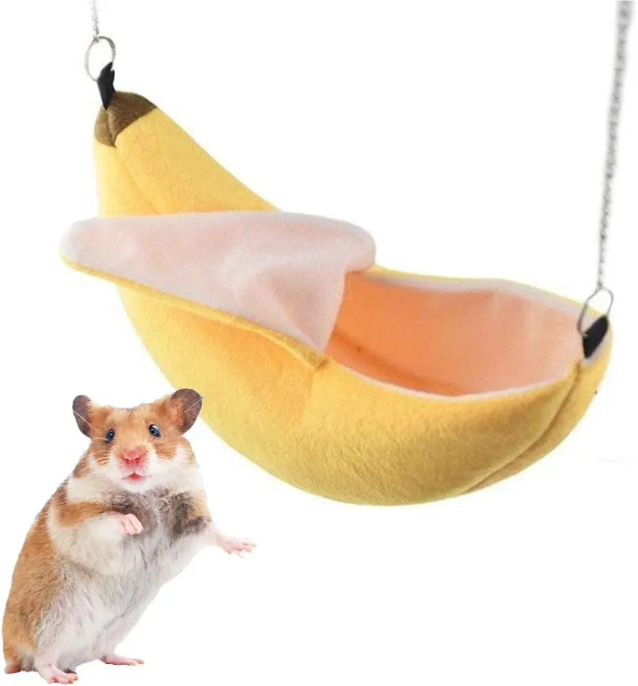 Hamster Hammock Soft Bed Pet House Animals Hanging House Cage Nest Mice, Rat, Chinchilla, Guinea Pig house
