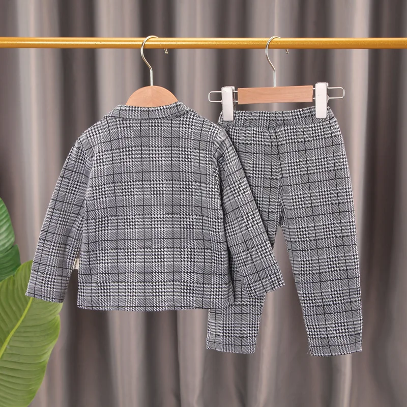 Uniform 3 pieces suit fashion Italy clothes for baby boys two years
