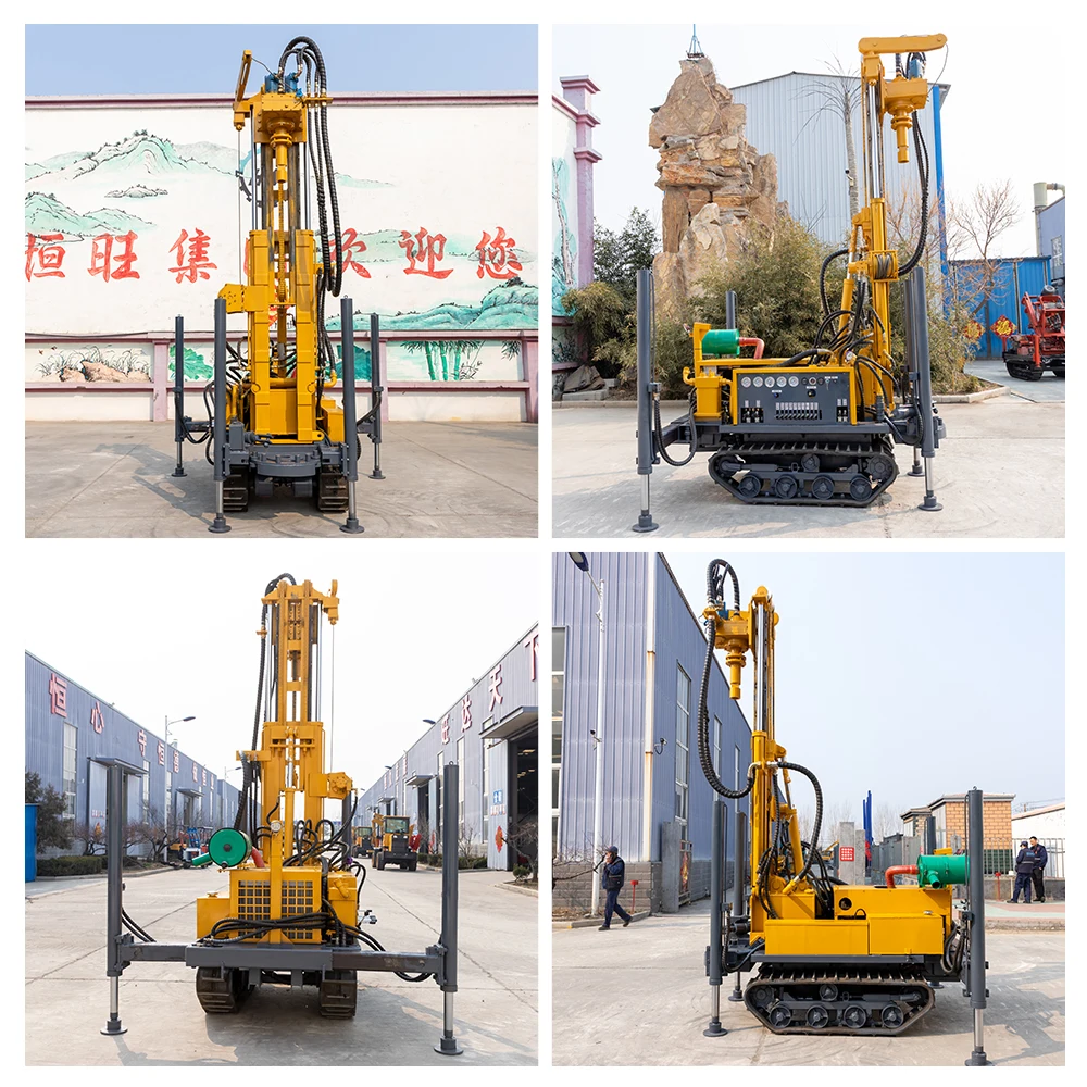 Заводская Продажа буровая установка 160 м top hammer для водяных скважин по низкой цене