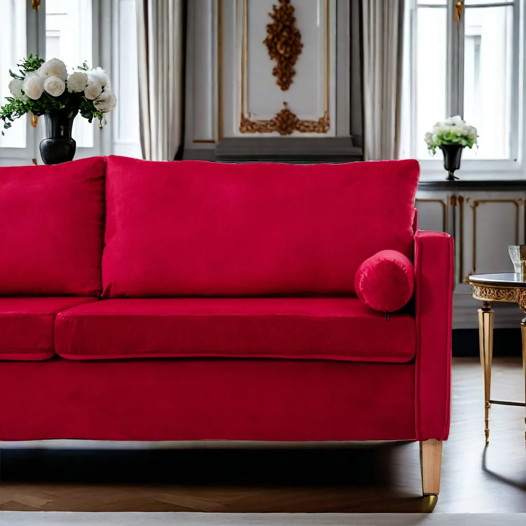 USA Warehouse Double Sofa Can Sit or Lie Down Soft and Comfortable Suitable for Living Room and Bedroom
