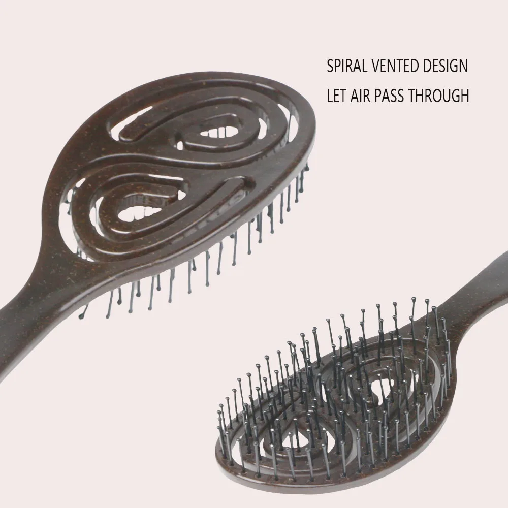 Hair Dryer Brush Scalp Massage Combs  Hair Styling Fine Tooth Detangling Tool For Long Wet Dry Hair Women Gift