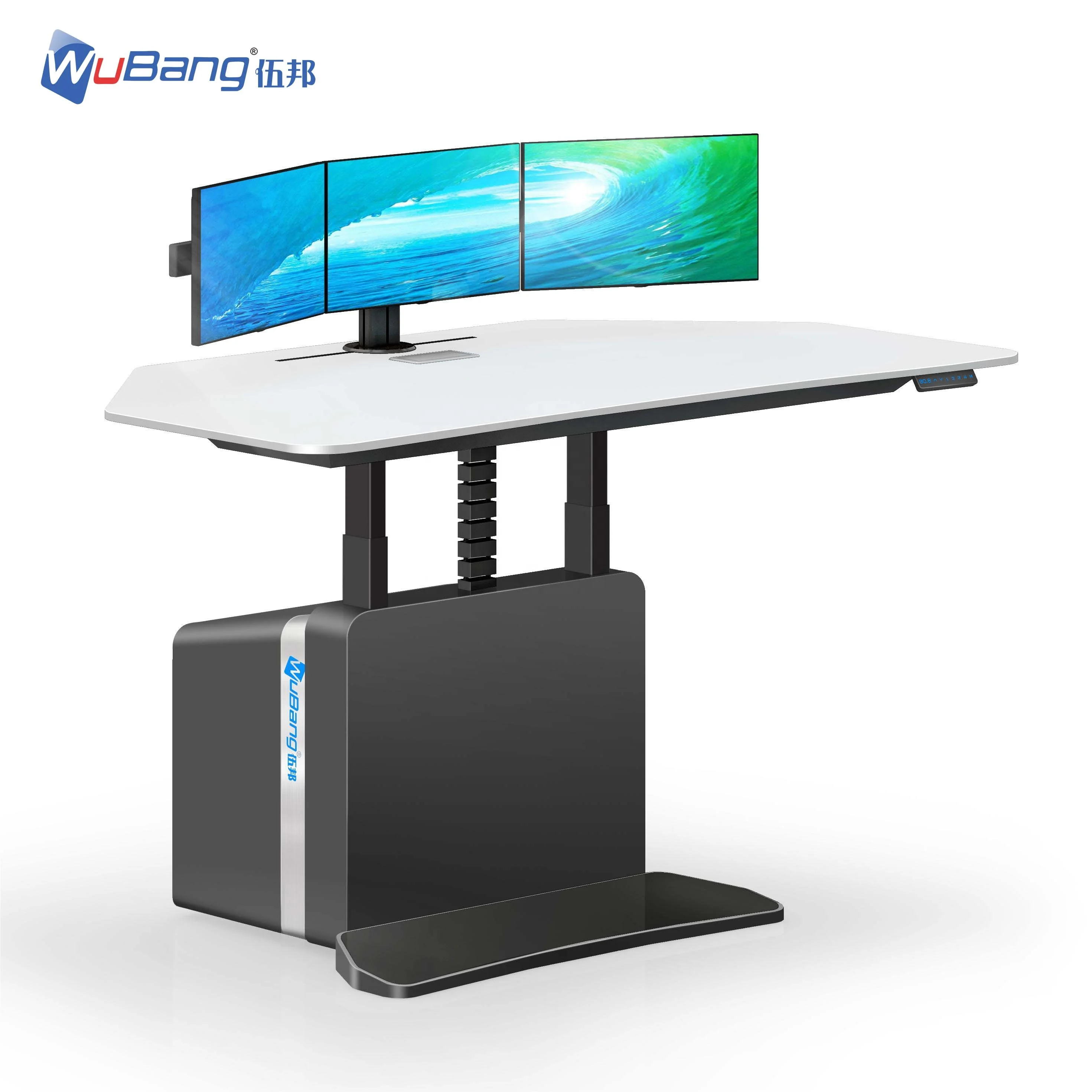 Wubang Supplier Factory Dispatch Monitoring Console Petrochemical, Oil & Gas Control Room Table Desk