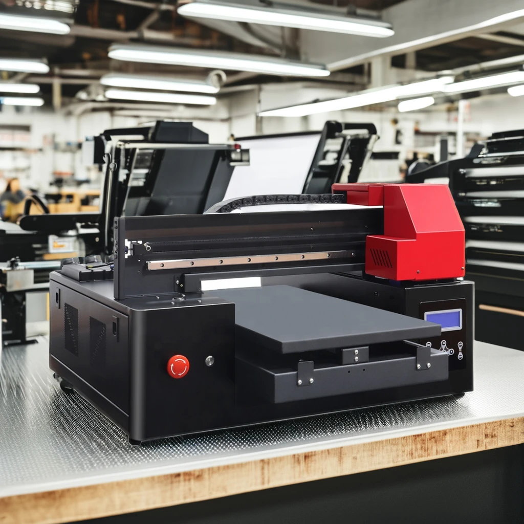 Small A3 Size 6 Color UV Flatbed Printer Mobile Phone Case Printer Phone Cover Printing Machine Inkjet Printer