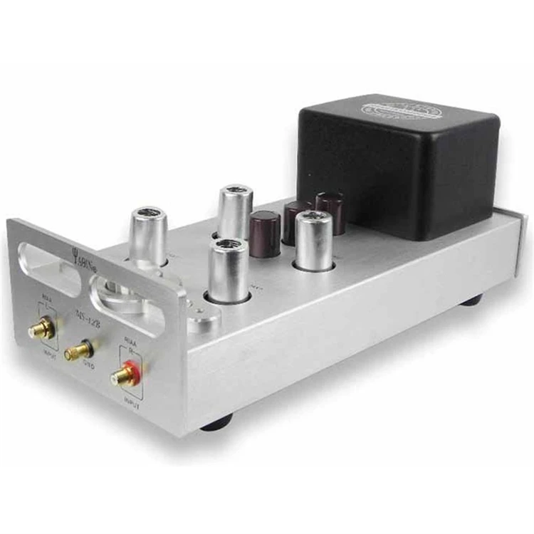 MS-12B лампового степеней предварительной AMP мм RIAA проигрыватели Hi-Fi стерео Предварительный усилитель ламповый 110-240V