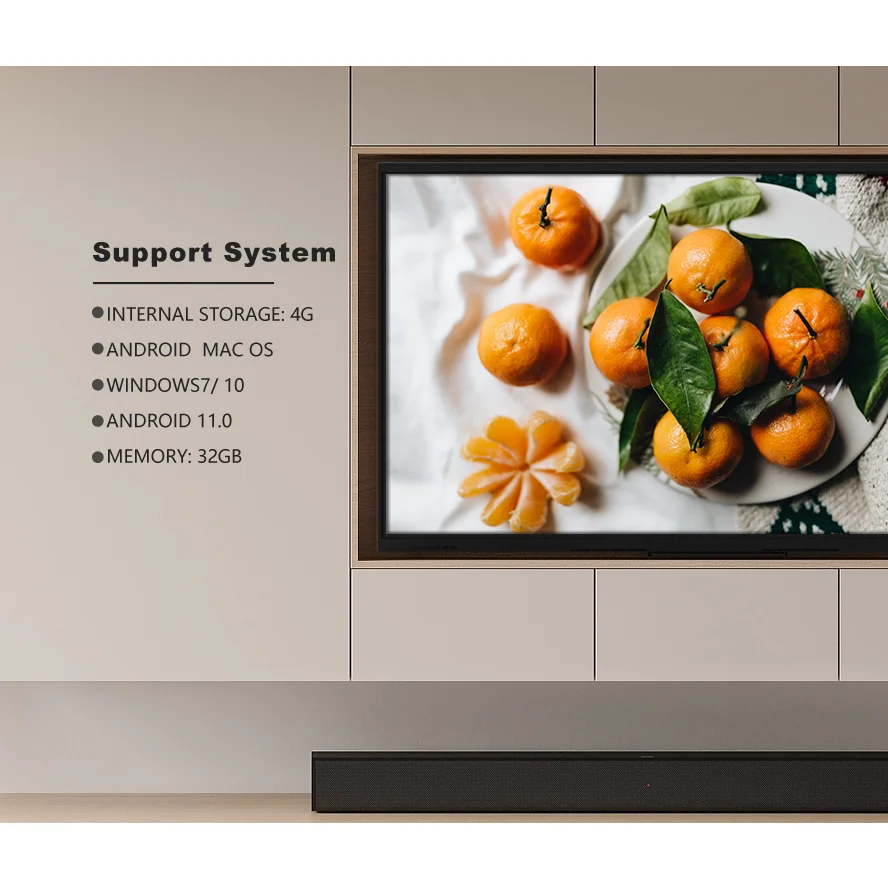 43 'интерактивная доска Smart Board 100/85/75/65 дюймов сенсорный экран интерактивная